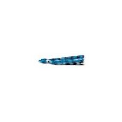 Leurre Souple Delalande Octopus 4cm noir/bleu