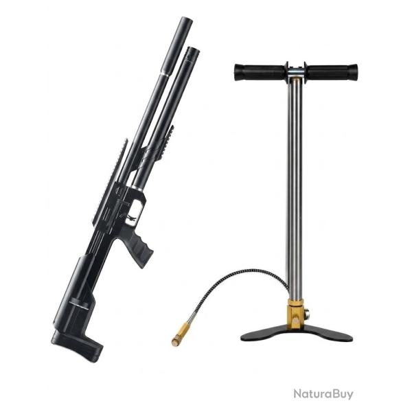 CARABINE PCP ARCEA-SNOWPEAK M60 MULTISHOT Calibre 4,5 mm, 19,9 Joules + Pompe PCP