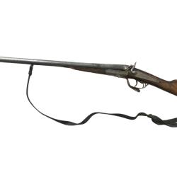 Ancien fusil juxtapos&eacute; &agrave; chiens ext&eacute;rieurs - Occasion - Vendu en l'&eacute;tat