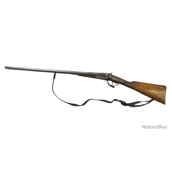 Ancien fusil juxtapos� � chiens ext�rieurs - Occasion - Vendu en l'�tat