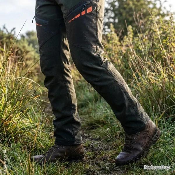 Pantalon Softshell New-Tech Vert - Polyvalent et R�sistant 50