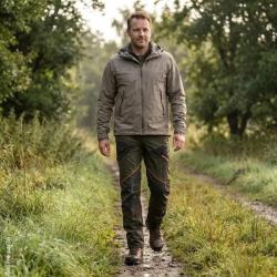 Pantalon de chasse Somlys 651 Ultra Light imperm&eacute;able vert 50