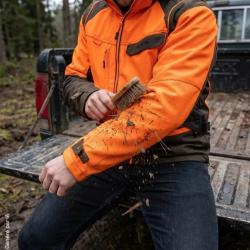 Veste de Traque Kevlar Survivor Orange - Haute R&eacute;sistance M