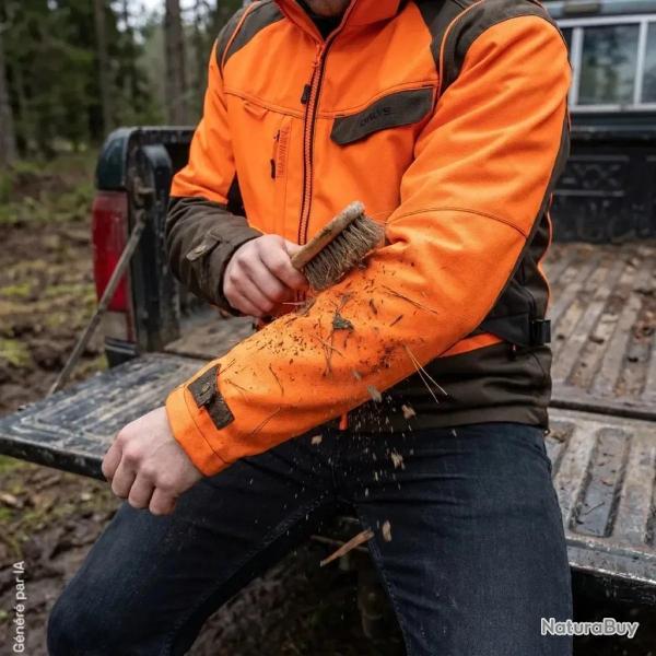 Veste de Traque Kevlar Survivor Orange - Haute R�sistance L