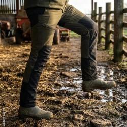 Pantalon Somlys Flex Light vert stretch 4 sens pour temps chaud 50