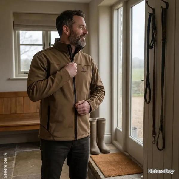 Veste Softshell Verte Polyvalente - Eco T316 L