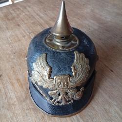 Casque &agrave; pointe Prussien mod&egrave;le 1895 14 IR
