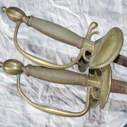LOT 2 EPEES  EPOQUE 18&deg; SIECLE DIRECT GRENIER