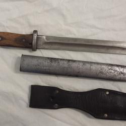 Ba&iuml;onnette Allemande WW1