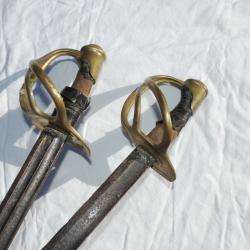 LOT 2 SABRES EPOQUE 19&deg; SIECLE DIRECT GRENIER