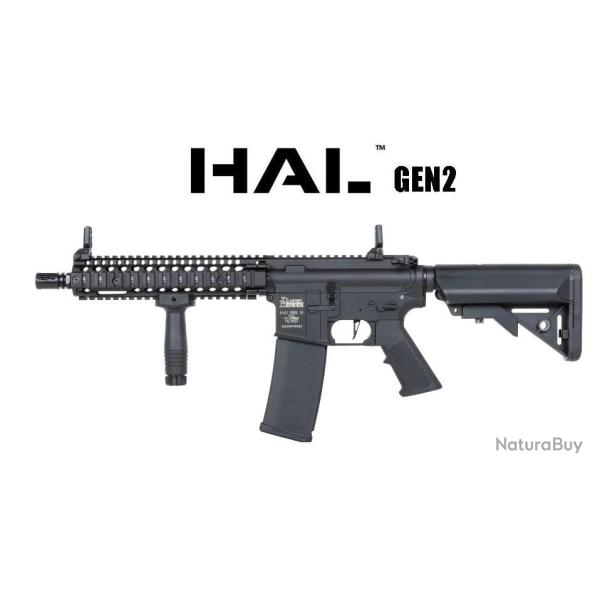 R�plique airsoft SPECNA ARMS Daniel Defense MK18 SA-C19 CORE Gen.2 HAL ETU Noire 6 mm BB AEG