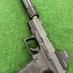 WALTHER PPQ Q4 NAVY TACTICAL + A-TEC PMM-6 + HOLOSUN HS407C