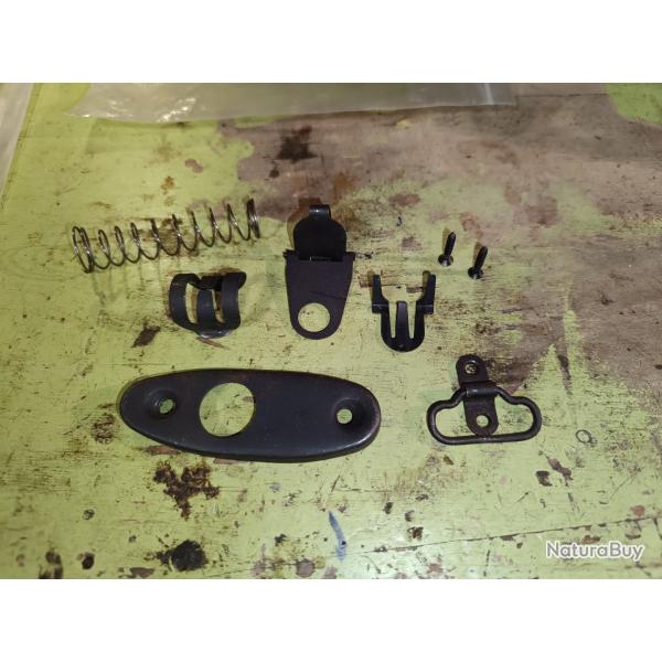 LOT PIECES DETACHEES POUR CROSSE ET GARDE MAIN BOIS AK