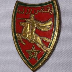 Insigne 2&egrave;me R&eacute;giment de Spahis Marocains en Extr&ecirc;me-Orient COURTOIS