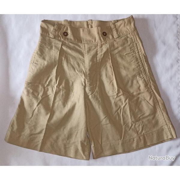 Short tropical mod�le 1948 arm�e fran�aise Indochine