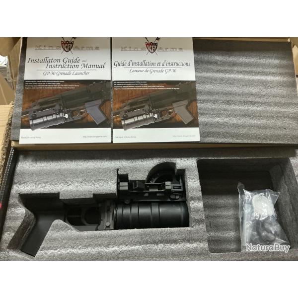 Lance grenade Airsoft AK GP-30 je suis King arms