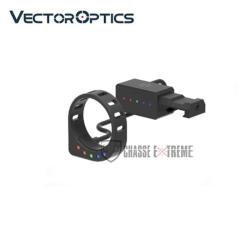 Niveau &Eacute;lectronique VECTOR OPTICS &agrave; LED 3 Couleurs Weaver pour Lunette