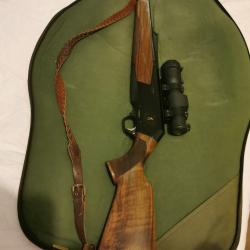 Carabine et point rouge Aimpoint