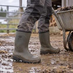 Demi-bottes Solidur Allworker O4 CI FO SR LG en PU 41