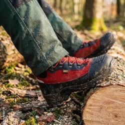 Chaussures foresti&egrave;res Solidur Infinity S3 rouges classe 3 40