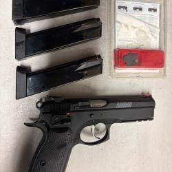 CZ 75 SP-01 Shadow avec hausse et guidon LPA