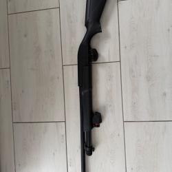 Fusil &agrave; pompe Blackstorm Tactical L avec lampe laser - 12/76