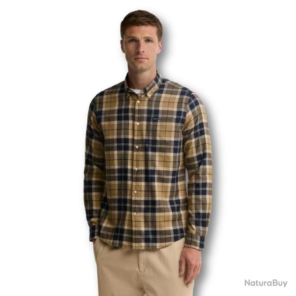 Chemise Barbour Fortrose Tailored Shirt Birchwood Tartan - chem Fortrose birch L