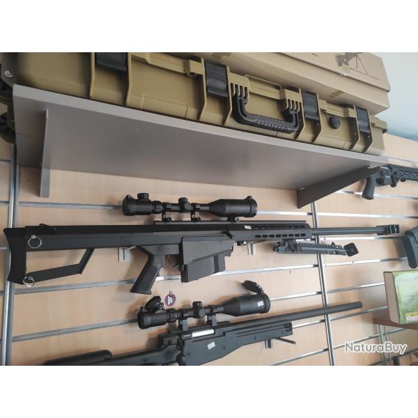 Airsoft sniper m82 Barrett AEG alucard