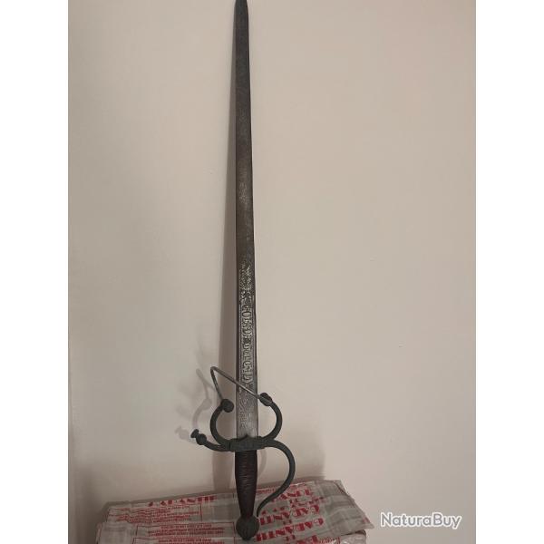 Ep�e de Toledo orn�e - R�plique d�corative peu commune XXe si�cles. ( TOLEDO SPAIN)