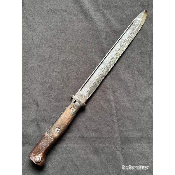 Ba�onnette allemande 1884/98 Mehlich - WW1