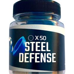 Billes acier calibre .68 Praga Technology Steel Defense C68 par 50