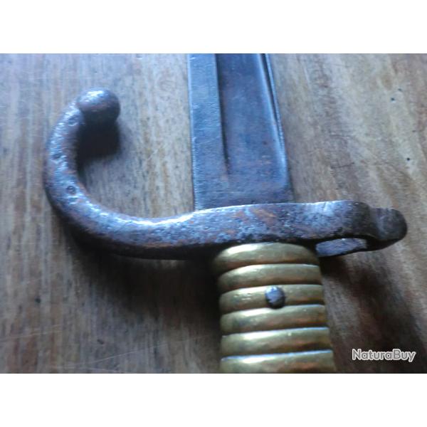 baionnette chaspeau p�riode 1870 -90