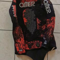 Chasse sous marine Veste omer Red Stone 5 mm