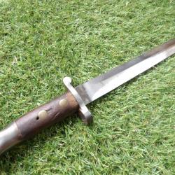 baionnette Anglaise sans fourreau BRITANNIQUES MKI TYPE II 1888 ww1 Reine Victoria Grande Bretagne