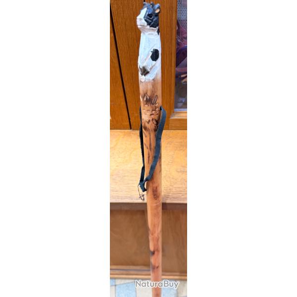 baton de marche vache