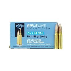 PPU 7.5x54 MAS FMJ 139Gr x20
