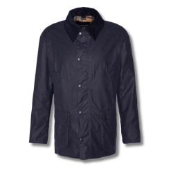 Veste Ashby Wax Jacket Navy - Barbour - veste ashby navy M