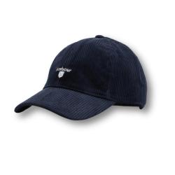 Casquette Preston Cord Cap Barbour - Navy - casquette Preston navy
