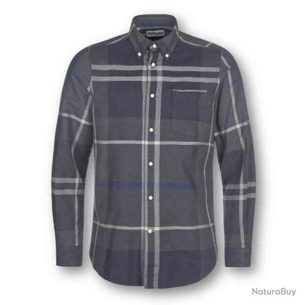 Chemise Dunoon Tartan Tailored Shirt Barbour - Graphite - Dunoon Graphite XL
