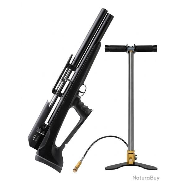 Carabine Snowpeak P35 PCP Calibre 4,5 mm, 19,9 joules.+ Pompe PCP