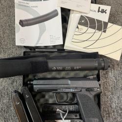 H&K USP Tactical cal .45ACP + B&T Impuls-V A