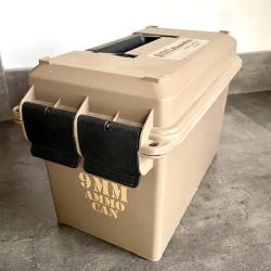 Boite a munition Amo Can 10 boites pour 9mm