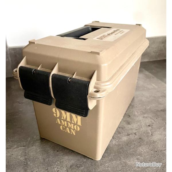 Boite a munition Amo Can 10 boites pour 9mm