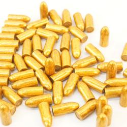Lot de 100 OGIVES PLOMB electrocuivr&eacute; CAL .375 9,6mm 250 grain