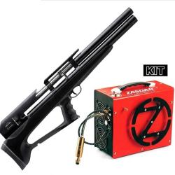 Carabine Snowpeak P35 PCP Calibre 4,5 mm, 19,9 joules + Compresseur