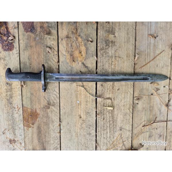 Ba�onnette am�ricaine M1905/42 seconde guerre mondiale. Pour Garand ou springfieled M1903.