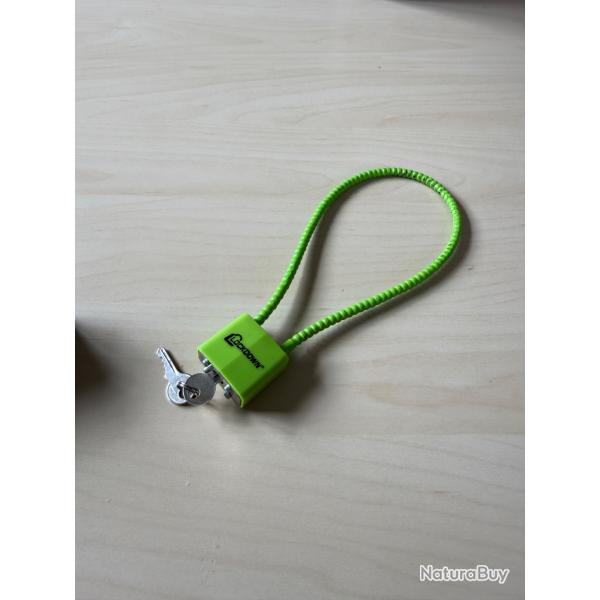 Cadenas de s�curit� pour arme � feu Lockdown avec cl�s