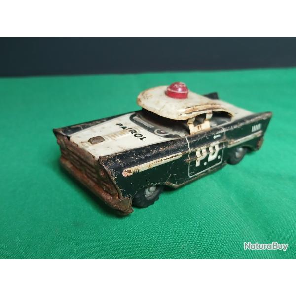 rare miniature de voiture de police am�ricaine aux marquages "PATROL" et "P.D.