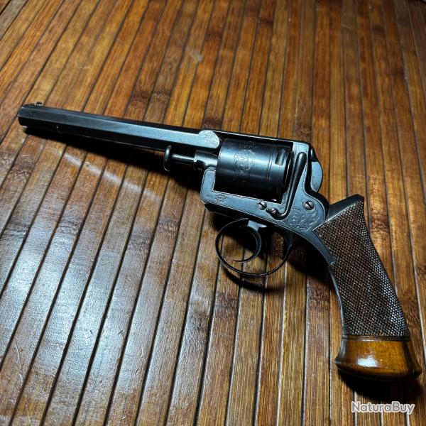SUPERBE RARE REVOLVER DE LUXE ADAMS CALIBRE .44 C.F. PAR AUGUSTE FRANCOTTE