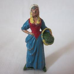 CR&Eacute;ATIONS JIGE 1/32 - S&Eacute;RIE TV THIERRY LA FRONDE : ISABELLE MARTIN / FIGURINE PEINTE